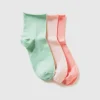 Three pairs of short socks
