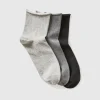 Three pairs of short socks