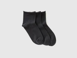 Three pairs of short socks