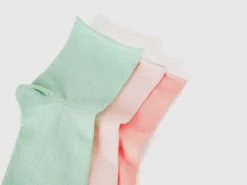 Three pairs of short socks
