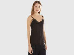 Top with lace