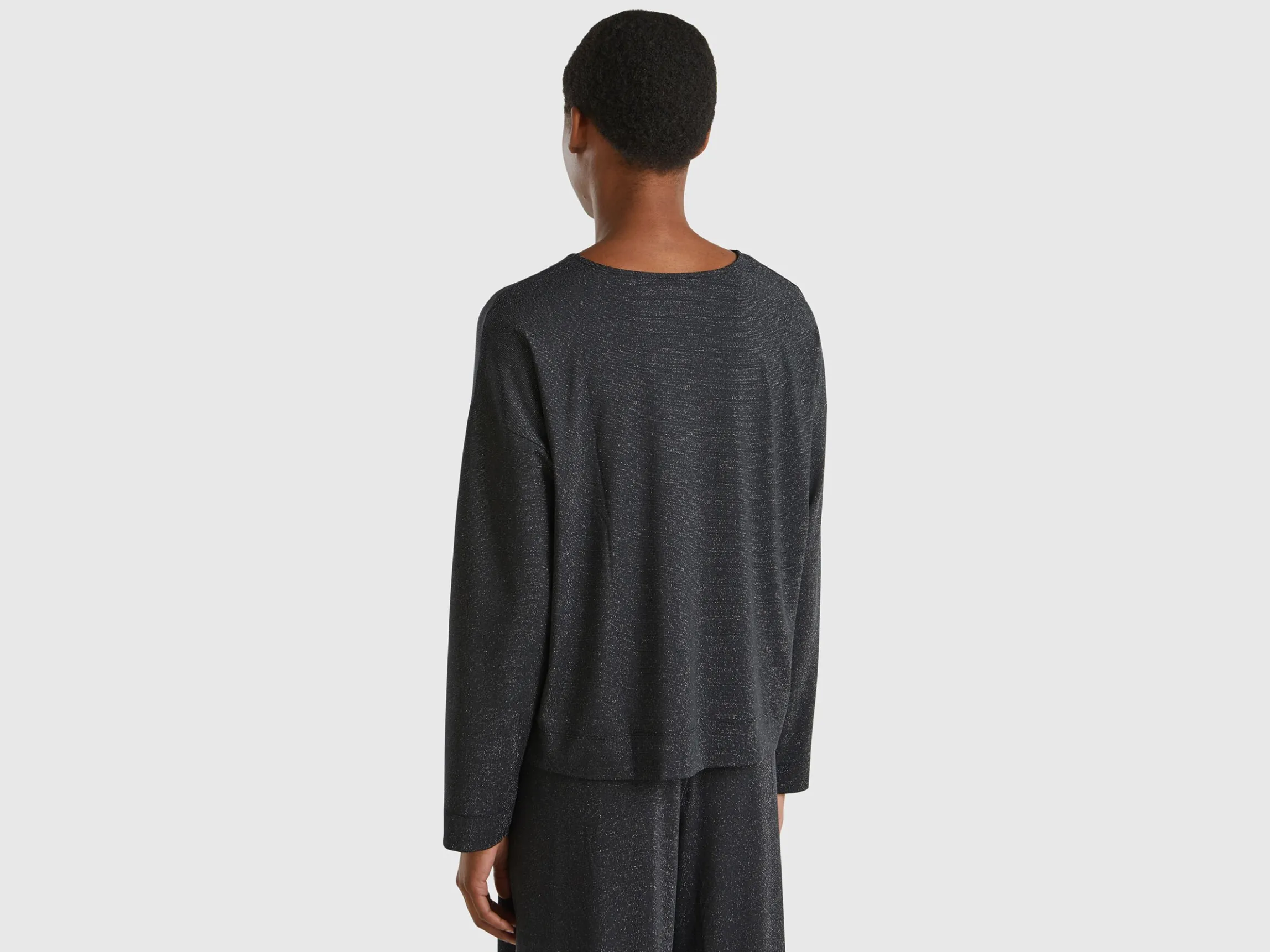 Top with lurex