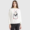 Top with penguin print
