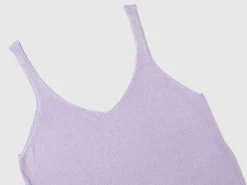 Top with V-neck and lurex