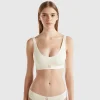 Triangle bra in recycled nylon blend