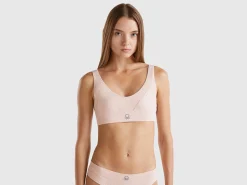 Triangle bra in recycled nylon blend