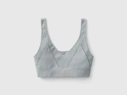 Triangle bra in recycled nylon blend