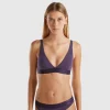 Triangle bra in stretch organic cotton