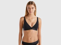 Triangle bra in stretch organic cotton