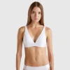 Triangle bra in stretch organic cotton