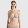 Triangle bra in stretch organic cotton