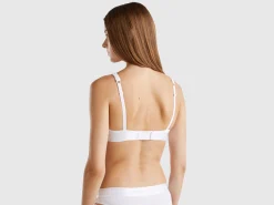 Triangle bra in stretch organic cotton
