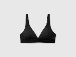 Triangle bra in stretch organic cotton