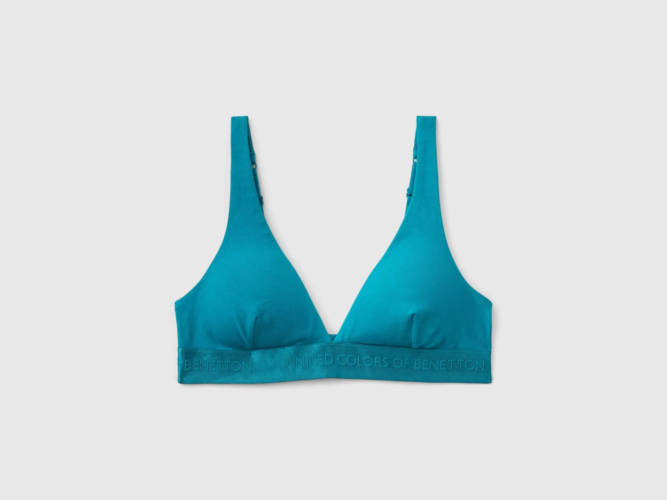 Triangle bra in stretch organic cotton