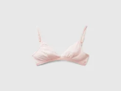 Triangle bra in stretch organic cotton