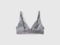 Triangle bra in stretch organic cotton