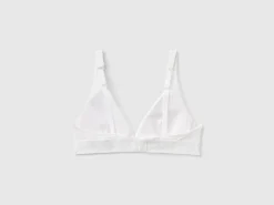 Triangle bra in stretch organic cotton