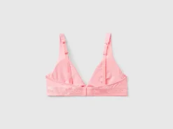 Triangle bra in stretch organic cotton