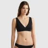 Triangle bra in super stretch organic cotton