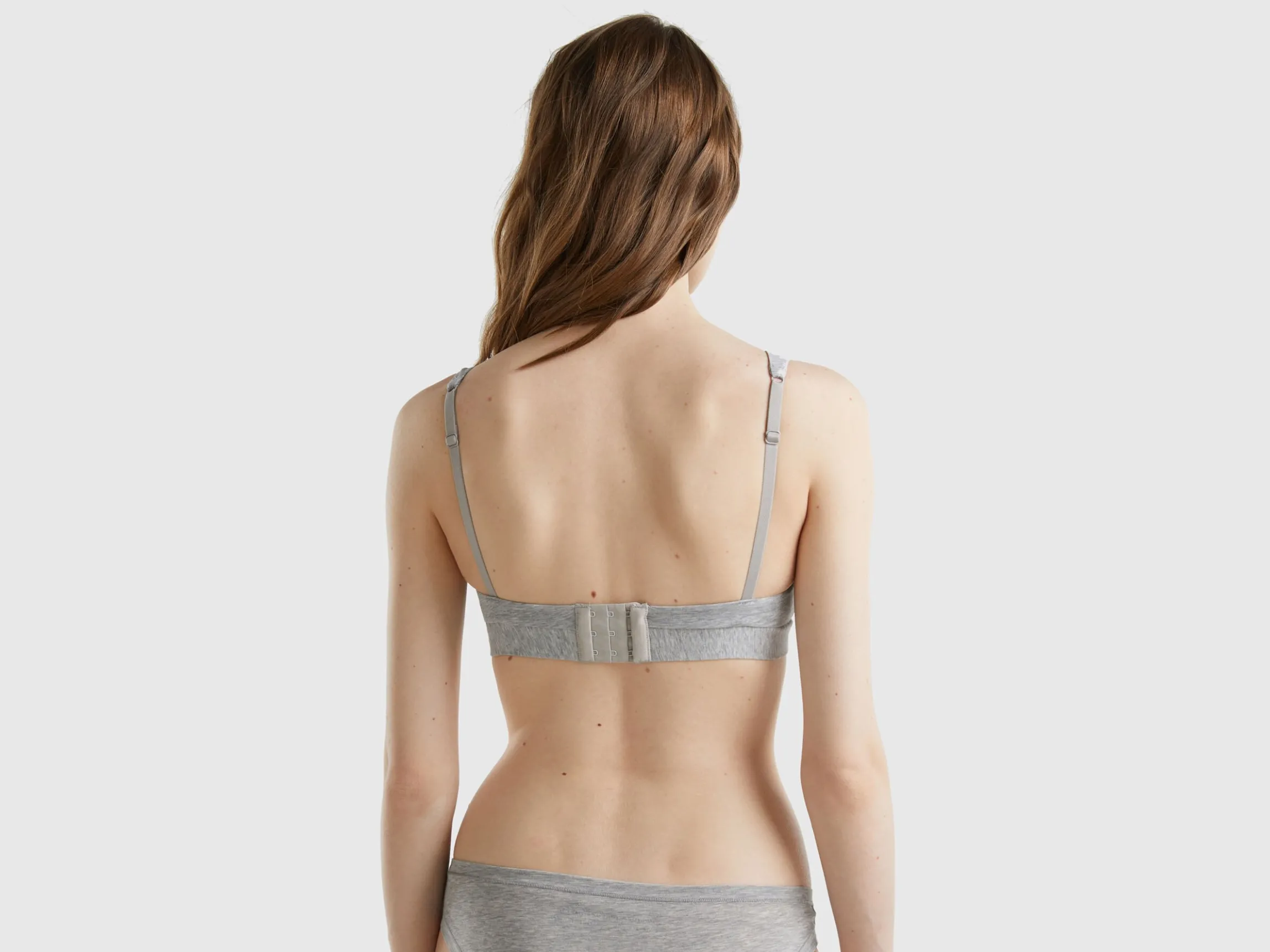 Triangle bra in super stretch organic cotton
