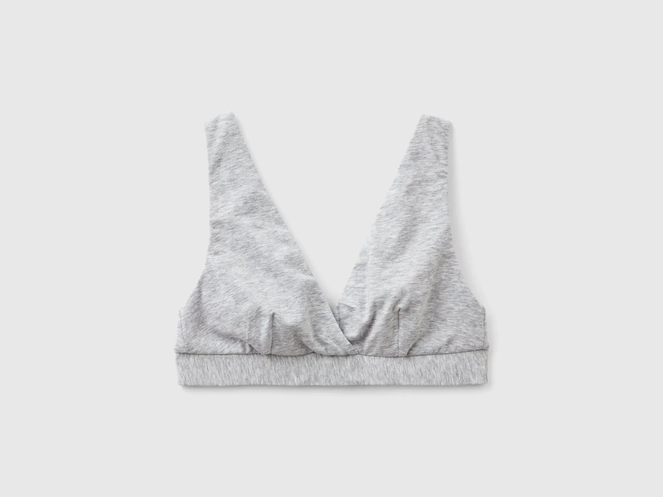 Triangle bra in super stretch organic cotton