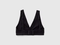 Triangle bra in super stretch organic cotton