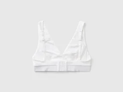 Triangle bra in super stretch organic cotton