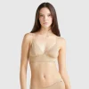 Triangle bra with lurex
