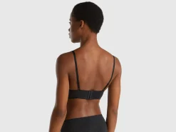 Triangle bra with lurex