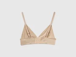 Triangle bra with lurex