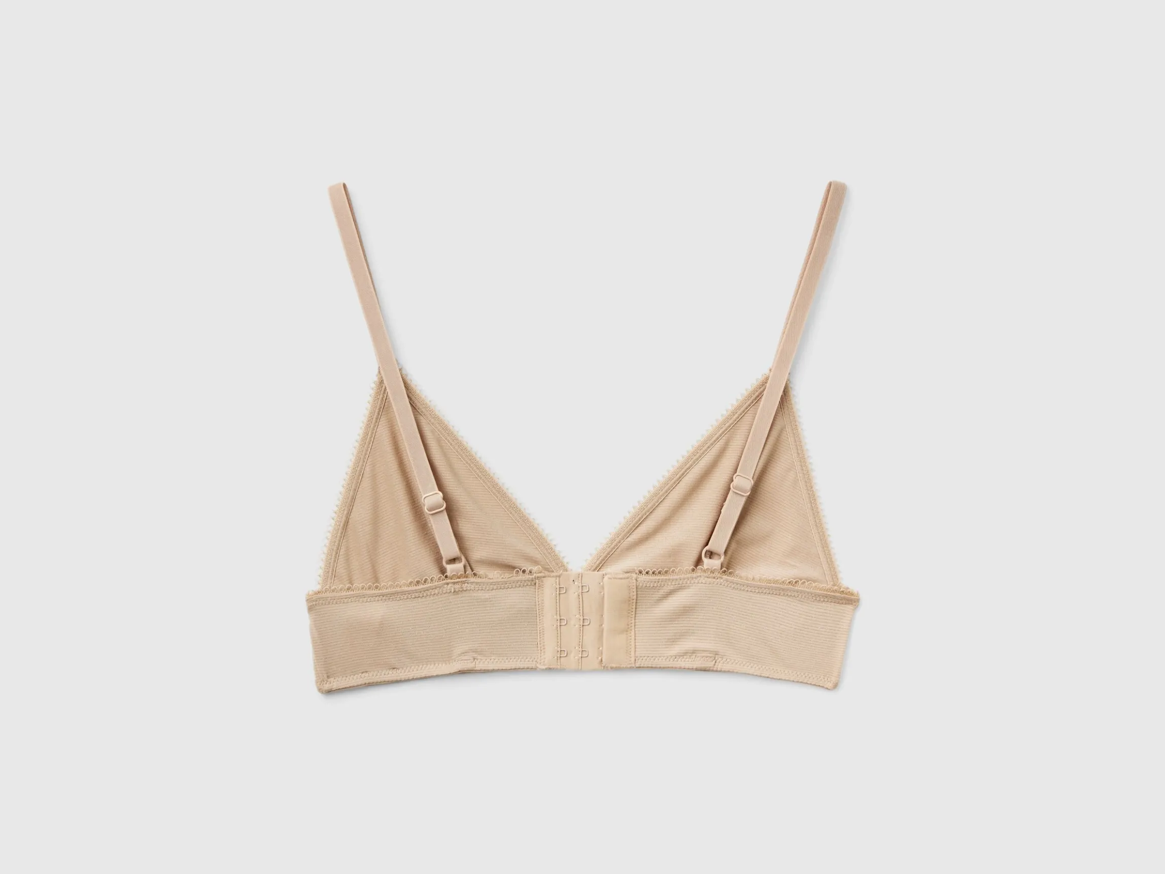 Triangle bra with lurex