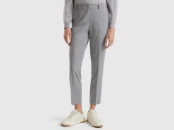 Trousers in fabric
