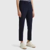 Trousers in fabric
