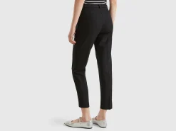 Trousers in fabric