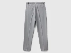 Trousers in fabric