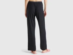 Trousers in Modal® and silk