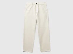 Trousers in pure cotton