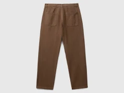 Trousers in pure cotton