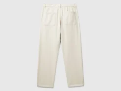 Trousers in pure cotton