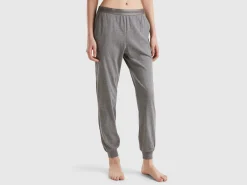 Trousers in pure linen
