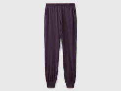 Trousers in pure linen