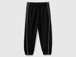Trousers in stretch cotton blend
