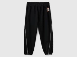 Trousers in stretch cotton blend