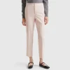 Trousers in stretch viscose blend