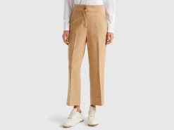 Trousers with cuffs