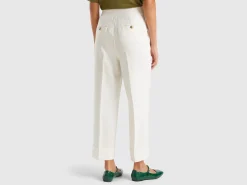 Trousers with cuffs