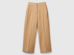 Trousers with cuffs