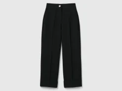Trousers with cuffs