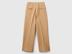 Trousers with cuffs
