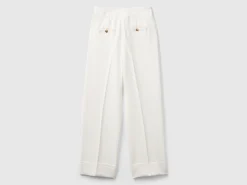 Trousers with cuffs